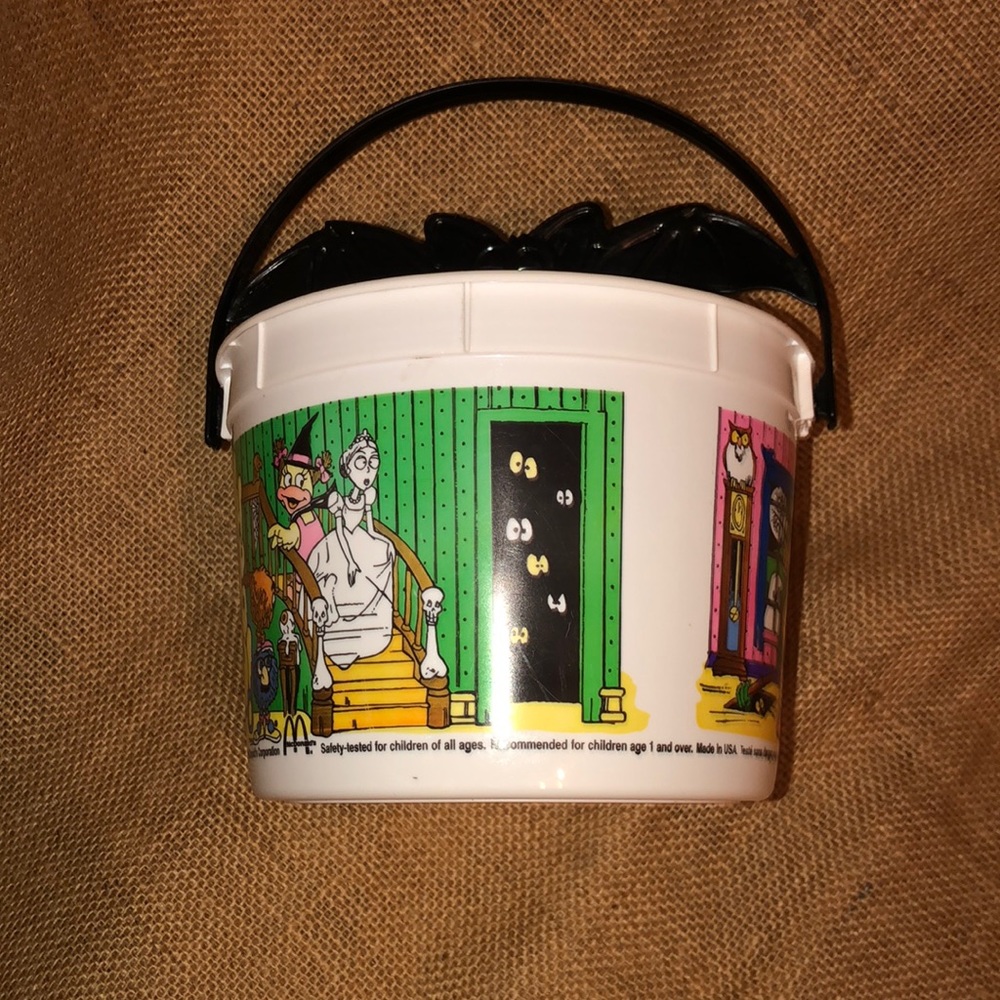 Vintage McDonald’s Halloween Kid’s Meal Bucket